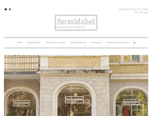Tablet Screenshot of formidabel.ch